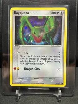 Rayquaza 3/17 Cosmos Holo Rare Pokemon 2006 POP Series 1 MP - Image 1
