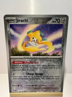Jirachi 126/182 Common Paradox Rift Pokemon Reverse Holo Near Mint - Image 1