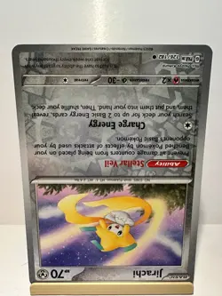 Jirachi 126/182 Common Paradox Rift Pokemon Reverse Holo Near Mint - Image 2