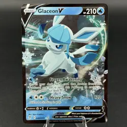 Glaceon V 040/203 - Pokemon TCG Evolving Skies (2021) - NM - Holo Ultra Rare - Image 1