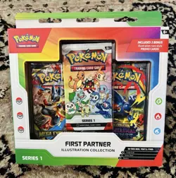 NEW🔥 Pokemon TCG First Partner Illustration Collection (FACTORY SEALED) Series1 - Image 1