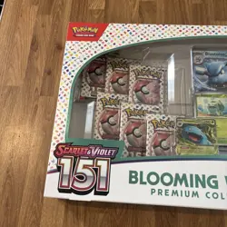 Pokemon 151 Blooming Waters Premium Collection X1 Factory Sealed UK fast ship - Image 4