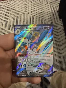 Pokemon TCG Gardevoir EX 217/091 Shiny Ultra Rare Paldean Fates - Image 1