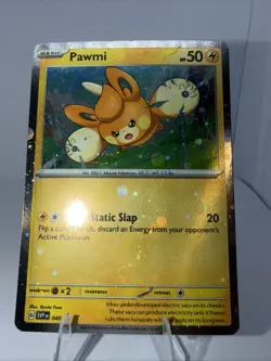 Pawmi - 040 (Cosmos Holo) 040 Sv: Scarlet & Violet Promo Cards Holo w/ Swirl - Image 1