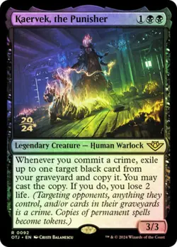 MTG Kaervek, the Punisher - Foil - Prerelease Promo, Prerelease & Release Promos - Image 1