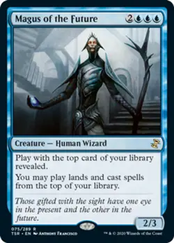 MTG Magus of the Future - Foil, Time Spiral Remastered, Lightly Played, English - Image 1