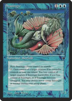Seasinger (25) – Fallen Empires FEM – MTG Magic the Gathering - Image 1