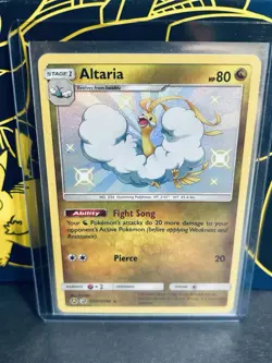 Altaria SV37/SV94 Hidden Fates: Shiny Vault Holo Rare Pokemon Card NM - Image 1