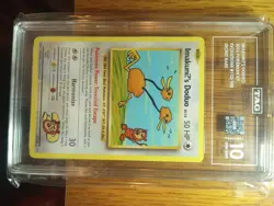 Pokemon Imakuni's Doduo 112/108 Evolutions Secret Rare Regular TAG 10 2016 - Image 1
