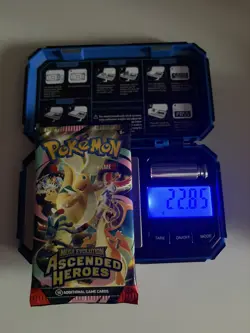 Pokemon Ascended Heroes EXTREMELY Heavy Booster Pack 22.85g | god packUU🔥🔥 | - Image 1
