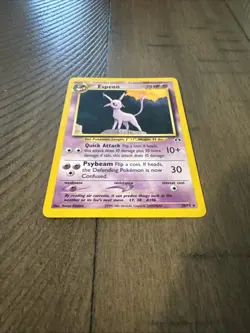 Vintage Espeon Neo Discovery 20/75 Regular Rare Pokemon TCG WOTC LP - Image 4