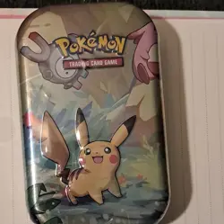 Pokemon Pokemon TCG Mini Tin Pikachu Multicolor 60ct Standard 2019 6+ - Image 1