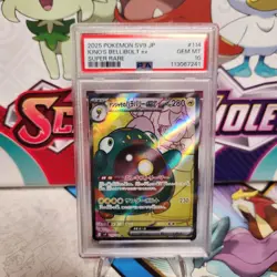 PSA 10 Iono's Bellibolt 114/100 SR - Battle Partners - Pokemon TCG - SHIPS FAST - Image 1