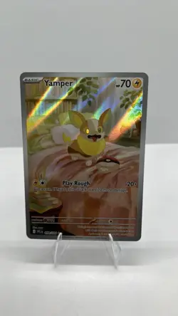Pokemon Yamper Me02: Phantasmal Flames 099/094 Holo Illustration Rare - Image 1
