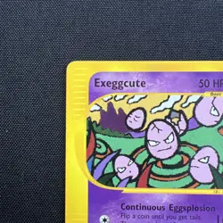 POKEMON EXEGGCUTE 77/147 REVERSE HOLO AQUAPOLIS ENG 2002 ~LP - Image 2