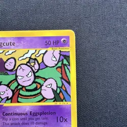 POKEMON EXEGGCUTE 77/147 REVERSE HOLO AQUAPOLIS ENG 2002 ~LP - Image 3
