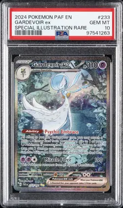 2024 POKEMON PAF EN-PALDEAN FATES SPECIAL ILLUSTRATION RARE GARDEVOIR EX PSA 10 - Image 1