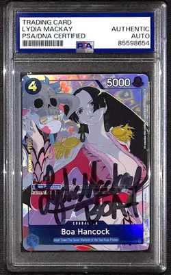 PSA Lydia Mackay Boa Hancock Gift Collection 2023 OP02-059 One Piece Promo Foil - Image 1