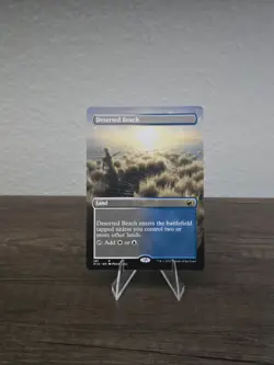 MTG TCG Deserted Beach #281 Borderless - Image 1