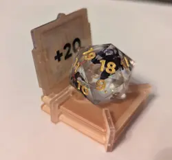 Magic The Gathering TMNT Turtle Power Serialized Spindown Die with D20 Pizza Box - Image 4