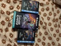 Magic: The Gathering Lorwyn Eclipsed Commander Deck & Pirates Theme Decks - Image 1
