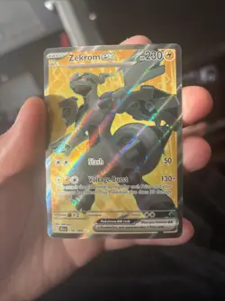 2025 Pokemon Black Bolt Zekrom ex Ultra Rare #158/086 - Image 1