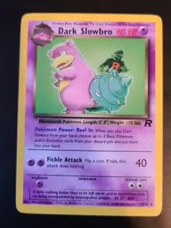 Pokemon TCG Team Rocket Dark Slowbro 29/82 NM - Image 1