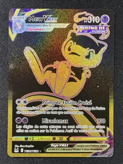 Carte Pokemon : Mew Vmax Black & Gold 2022 Origine Perdue TG30/TG30 NM 🇫🇷 - Image 1