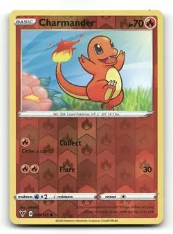 Charmander 023/185 - Vivid Voltage Reverse Holo - Pokemon Card NM/M - Image 1