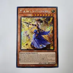 The Iris Swordsoul - RA01-EN023 - Platinum Secret Rare - NM - 1st Ed - Yugioh - Image 1