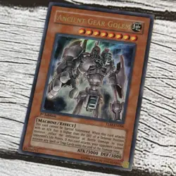 Yu-Gi-Oh! The Lost Millenium TLM-EN006 Ancient Gear Golem Ultra 1st Edition - Image 3