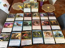 GROS LOT DE 20 CARTES PROMO DCI JUMBO BLOOMBURROW MAGIC THE GATHERING - Image 1