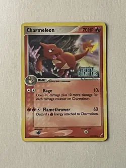 Pokemon TCG Charmeleon Card 29/100 Crystal Guardians 2006 - Image 1