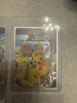 Pikachu V-UNION RRR 025-028/028 HOLO/JAPANESE Pokemon TCG 25th ANNIVERSARY LPNM - Image 3