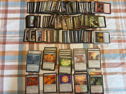 ~250 Rare Mythic MTG MAGIC THE GATHERING TCG Lot (Trinisphere, Seshiro, Kaldra) - Image 1