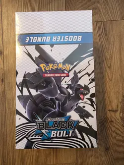 Pokemon TCG: SV10.5 Black Bolt Booster Bundle - Sealed Display Case 10 Bundles - Image 1