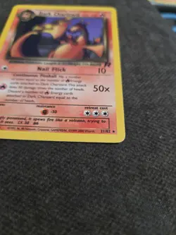 Pokemon Dark Charizard 21/82 Non-Holo Card WOTC Great Condition (1999-2000) - Image 3