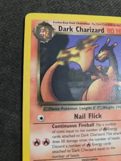Pokemon Dark Charizard 21/82 Non-Holo Card WOTC Great Condition (1999-2000) - Image 5