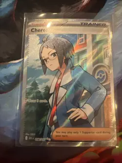 1x Cheren (#258/217) - Holofoil NM Eng Pokemon - ME: Ascended Heroes - Image 1