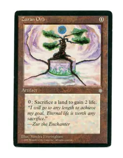Magic the Gathering Zuran Orb Ice Age Regular LP - Image 1