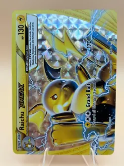 Raichu BREAK 50/162 BREAK Rare BREAKthrough Pokemon Near Mint - Image 1