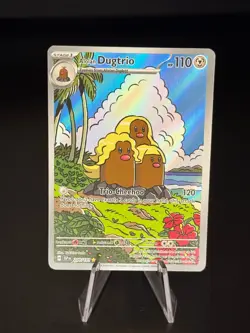 Alolan Dugtrio 208/191 Illustration Rare Surging Sparks Pokemon Near Mint - Image 1