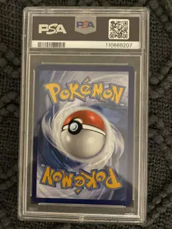 2023 POKEMON SWORD & SHIELD CROWN ZENITH #GG40 FULL ART/GLACEON VSTAR PSA 10 - Image 2