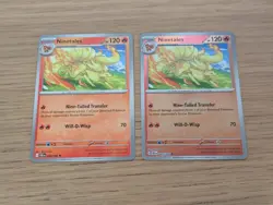 Pokemon TCG Ninetales Regular & Reverse Holo Chaos Rising 009/086 NM - Image 1