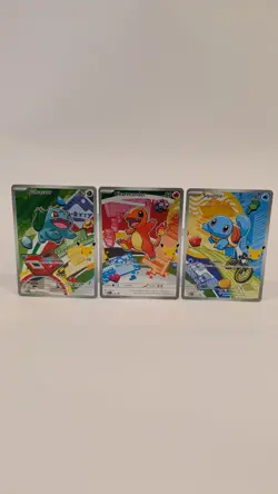 Pokemon First Partner Collection Kanto Set - Charmander, Squirtle #37, 38, 39 NM - Image 3
