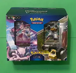 POKEMON TCG POKEMON GO V BATTLE DECK MEWTWO VS. MELMETAL (2 DECKS, 2 BOOSTERS) - Image 1