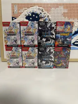 Pokemon Booster Bundle Lot- Prismatic Evolutions, Black Bolt, Surging Sparks, PF - Image 1
