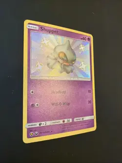 Pokemon Shuppet SV16/SV94 SM Hidden Fates Shiny Vault Holo Rare MINT /NM - Image 2