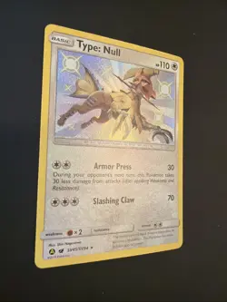 Pokemon Type: Null SV45/SV94 Shiny Holo Rare Hidden Fates: Shiny Vault NM - Image 2