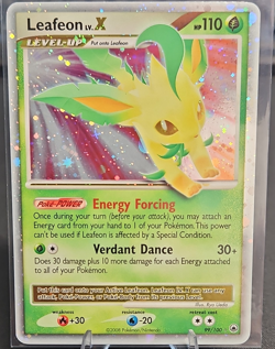 Leafeon LV.X 99/100 Holo Majestic Dawn English HP 110 Ultra Rare - Pokemon TCG - Image 1
